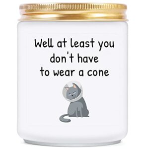 get well soon gifts for women ,feel better gifts for women or men ,funny cute recovery after surgery gifts for friend,take your pain scented soy candle gifts, inspirational candles - lavender