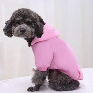 TeoYes Pet Clothes Sweater Denim Pocket Two-Legged Clothes Sports Style Dog Cat Clothes Pet Supplies Autumn Winter