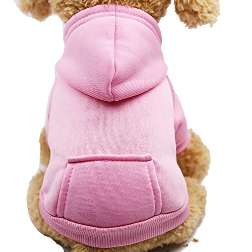 TeoYes Pet Clothes Sweater Denim Pocket Two-Legged Clothes Sports Style Dog Cat Clothes Pet Supplies Autumn Winter