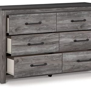 Signature Design by Ashley Bronyan Contemporary 6 Drawer Dresser, Gray