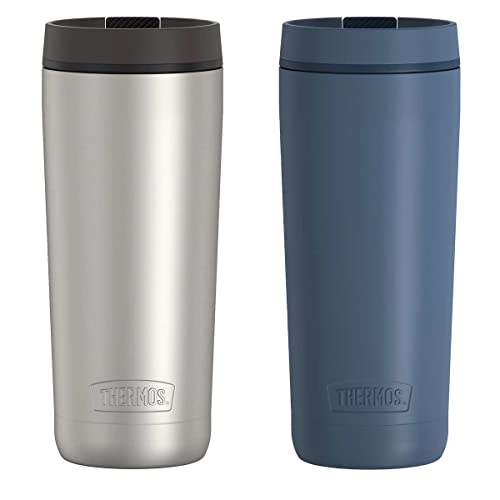 Thermos Vacuum Stainless Steel 18oz Travel Tumbler, 2-pack