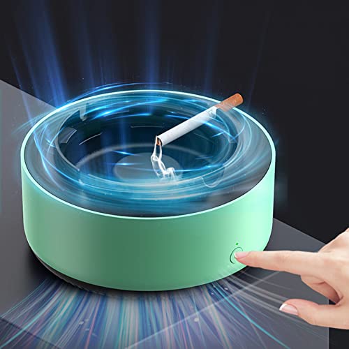 Gecau 2 in 1 A𝚒r Purifier Smokele𝚜𝚜 Ashtray, Aromatherapy Machine, Timing Function, Automatic Shut-Off, Best for Home Car or Office