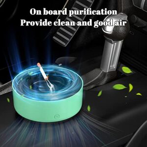 Gecau 2 in 1 A𝚒r Purifier Smokele𝚜𝚜 Ashtray, Aromatherapy Machine, Timing Function, Automatic Shut-Off, Best for Home Car or Office