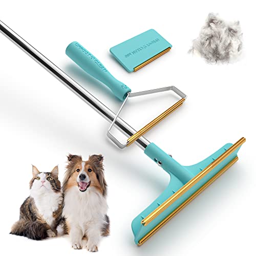 Uproot Clean Pro Pet Hair Remover Bundled with Mini Pet Hair Remover for Couch & Xtra Carpet Rake for Pet Hair Removal - Dog Hair Remover for Car - A True Fur-Riccane Survival Kit!