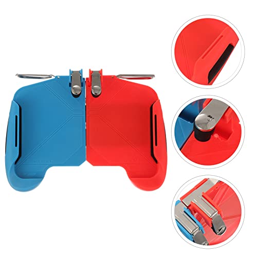 UKCOCO 1pc Controller Fornite/Lightweight Joystic Travel Phone Tablets Useful Blue of Red Trigger Triggers Aim for/Premium Gamepad Shooter Rules Mobile Portable Cell Game-pad