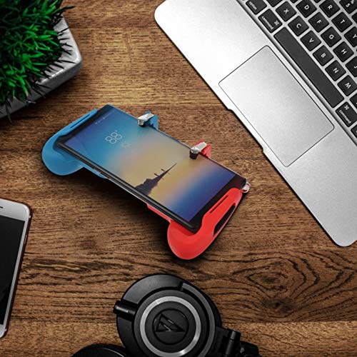 UKCOCO 1pc Controller Fornite/Lightweight Joystic Travel Phone Tablets Useful Blue of Red Trigger Triggers Aim for/Premium Gamepad Shooter Rules Mobile Portable Cell Game-pad