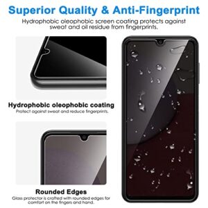 LYWHL [2 Pack for Samsung Galaxy A14 5G Privacy Screen Protector, Anti Spy Tempered Glass 9H Hardness Protective Film for Galaxy A14 6.6”, Anti Scratch Case Friendly Bubble Free Easy Install - Black