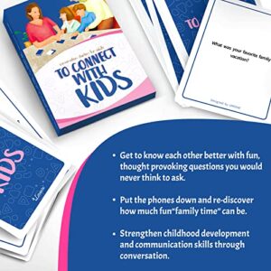 UMONIE Conversation Cards for Families, Family Conversation Starters Cards, Card Games for Families, Family Game Night for Teens and Adults