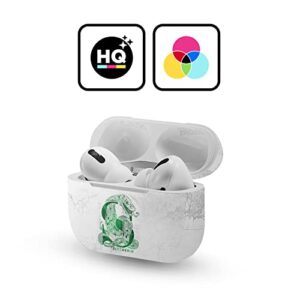 Head Case Designs Officially Licensed Harry Potter Slytherin Aguamenti Deathly Hallows IX Vinyl Sticker Skin Decal Cover Compatible with Apple AirPods Pro