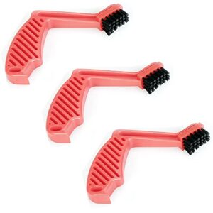 3 pack foam pad conditioning brush for cleaning foam wool buffing polishing pads sponge disc cleaner handheld