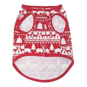 dog christmas costumes pet cold weather sweater coat puppy winter hoodie warm vest clothes apparel for small medium dogs