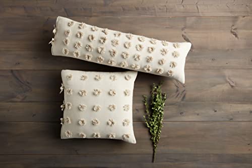 Mud Pie Dot Pillow, Short 20" x 20"