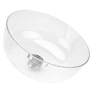 DOITOOL Plactic Cake Dome Cover, Clear Cake Cover Lid, Round Cake Dessert Display Stand Cover, 10.2 x 4.3 Chess Butter Display Platter Cover