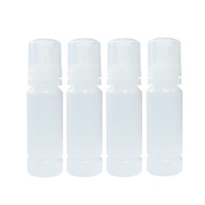 Inkpro 4x70ml Universal for Ecotank Bottles Empty T502 T512 Empty Ink Bottles for 2750 2850 4760 3750 ET-4750 ET-3850 4850 ET-15000 ET8550 Printers