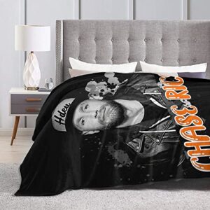 LeroyLCarter Chase Singer Rice Throw Blanket Flannel Printed Super Soft Blanket Full Size Bed for Sleepers Sofa Bed 50"x40"