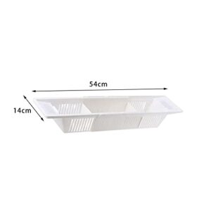 loensy Modern Bathtub Caddy Tray Bathroom Gadgets Bath Toys Organizer Bathtub Tray for