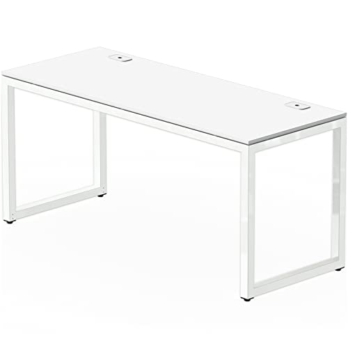 SHW Artwork Solo Desk, White