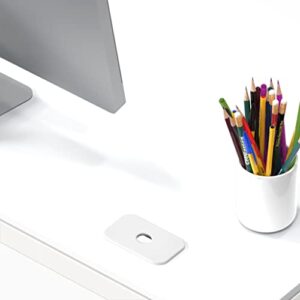 SHW Artwork Solo Desk, White