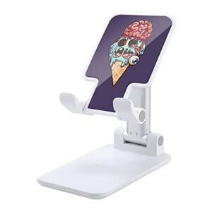 Helloween Icecream Cell Phone Stand Foldable Tablet Holder Adjustable Cradle Desktop Accessories for Desk