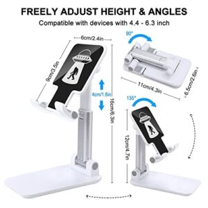 Bigfoot UFO Cell Phone Stand Foldable Tablet Holder Adjustable Cradle Desktop Accessories for Desk