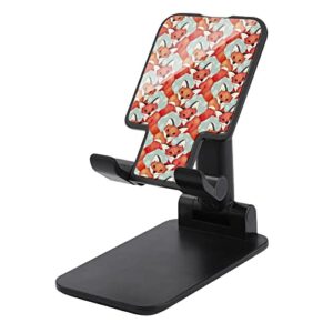 lovely fox baby cell phone stand foldable tablet holder adjustable cradle desktop accessories for desk