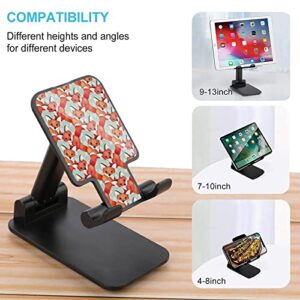 Lovely Fox Baby Cell Phone Stand Foldable Tablet Holder Adjustable Cradle Desktop Accessories for Desk