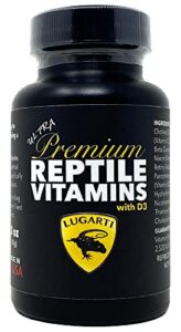 lugarti ultra premium reptile vitamins - with d3-3 oz