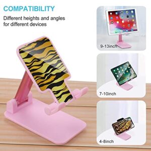 Golden Sands Wave Cell Phone Stand Foldable Tablet Holder Adjustable Cradle Desktop Accessories for Desk