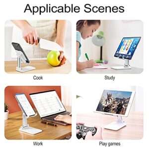 Ribcage Skeleton Ghosts Cell Phone Stand Foldable Tablet Holder Adjustable Cradle Desktop Accessories for Desk