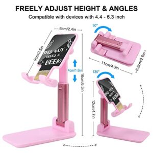 This Guy Need A Beer Cell Phone Stand Foldable Tablet Holder Adjustable Cradle Desktop Accessories for Desk