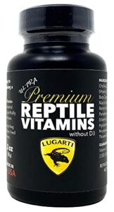 lugarti ultra premium reptile vitamins - without d3-3 oz
