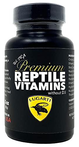 Lugarti Ultra Premium Reptile Vitamins - Without D3-3 oz