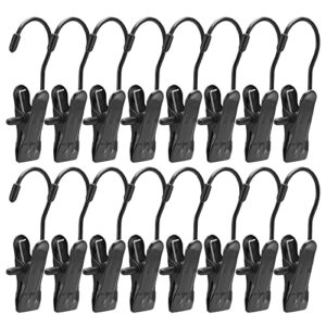 tinfol boot hangers clips, 16 pcs laundry hooks hanging clips, portable clothes pins, space saving clips hooks, multifunctional hangers clip, for closet, travel, jeans, hats, tall boots, towels