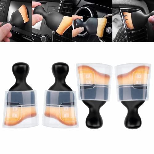 DXLOTXD Zabernim-Car-Brush,Zabernim-Car-Cleaning-Tool,Zabernim Car Detail Brush,Zabernim Car Interior Cleaning Tool,Soft Bristle Detail Brush Dusting Tool(4PCS)