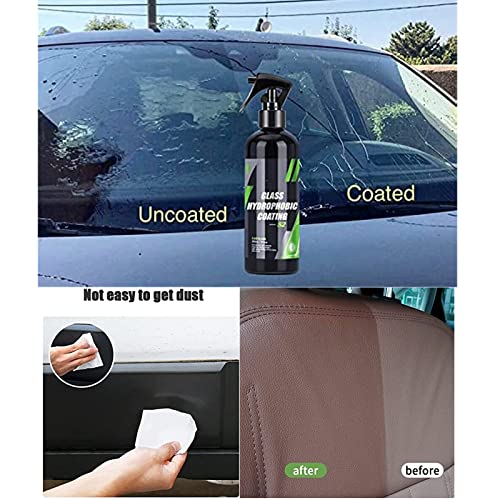 Shinex Leather & Plastic Restorer, Shinex Plastic Leather Restorer Spray, Shinex S3 Leather and Plastic Restorer, Plastic Restorer for Cars,Car Exterior Refurbishment Cleaning Agent (2PCS,100ML)