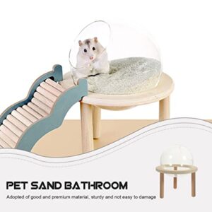 POPETPOP Home Sand Bath Box Small Hamster Bathtub Cage Chinchilla Bathtub Small Pet