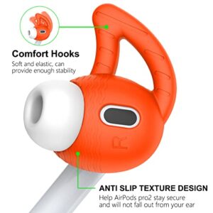 (5 Pairs) Ear Hooks for AirPods Pro 2, Silicone Anti Slip AirPods Pro 2 Ear Hook Accessories for Apple AirPods Pro 2nd Generation 2022【NOT Fit in Case】