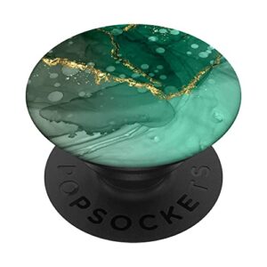 elegant dark forest color green popsockets swappable popgrip