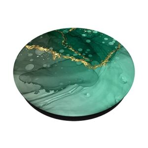 Elegant Dark Forest color green PopSockets Swappable PopGrip