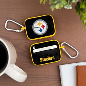 GAME TIME Pittsburgh Steelers HDX Case Cover Compatible with Apple AirPods Pro 1 & 2 (Classic)