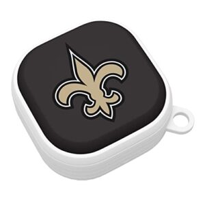 game time new orleans saints hdx case cover compatible with samsung galaxy buds pro (classic)