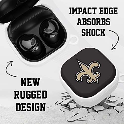 GAME TIME New Orleans Saints HDX Case Cover Compatible with Samsung Galaxy Buds Pro (Classic)