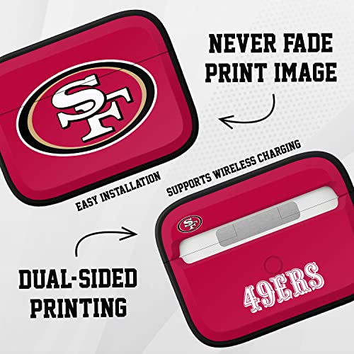 GAME TIME San Francisco 49ers HDX Case Cover Compatible with Apple AirPods Pro 1 & 2 (Classic)