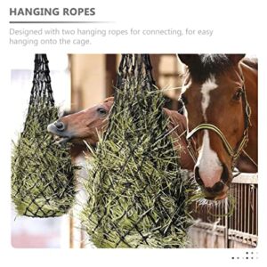 POPETPOP Hay Bags for Horses Guinea Pig Hay Slow Feeder Horse Hay Bag 2Pcs Pasture Horse Hay Nets Suspending Hay Bags Multi-Function Hay Pouches Hay Accessory Slow Feeder Hay Feeder