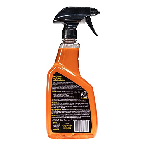 Meguiar's Hot Rims Black Wheel Cleaner - Powerful Formula to Easily Remove Stubborn Brake Dust & Tough Grime - 24 Oz