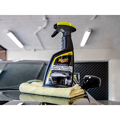 Meguiar's Ultimate Insane Shine Paint Glosser - Spray Gloss Enhancer That Gives an Amazing High Gloss Finish for Your Paint - 16 Oz Spray