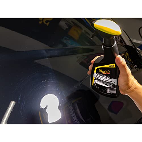 Meguiar's Ultimate Insane Shine Paint Glosser - Spray Gloss Enhancer That Gives an Amazing High Gloss Finish for Your Paint - 16 Oz Spray