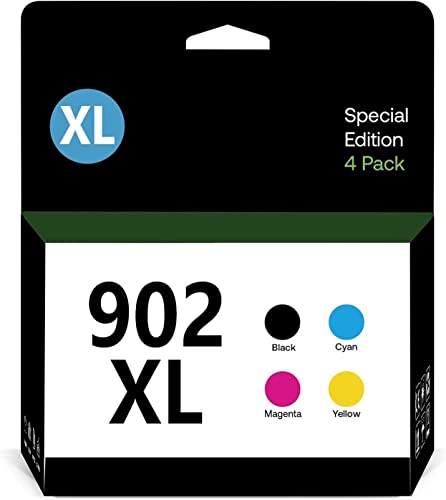 902XL Compatible Ink Cartridge Replacement for 902 Ink Cartridges Compatible for OfficeJet 6978 Printers