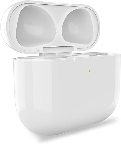 Avainaly Wireless Charging Case for AirPods 3rd Gen, Compatible for AirPod 3rd Generation Charging Case Replacement, Built-in 660 mAh Battery with Bluetooth Pairing Sync Button (White)