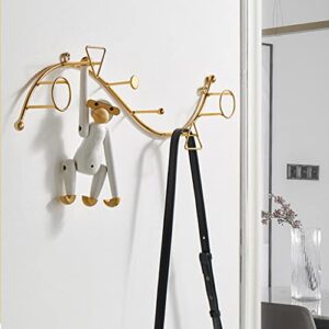 XDCHLK Wall Hanging Hook Kitchen Bathroom Coat Hook Rack Key Towel Hanger Wall Decoration Home Storage Tools